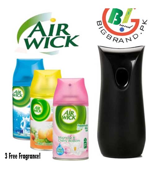 Air Wick Automatic Spray Machine With 3 Fragrances Refills